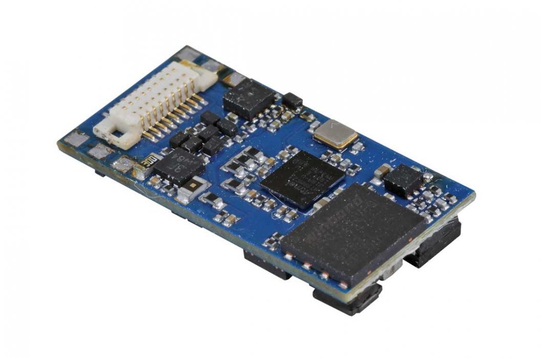 LokSound 5 Micro DCC-MM-SX-M4 Multi-Prototcol Sound and Control Decoder -- Next18 Interface, 11 x, N, LokSound By ESU 58818