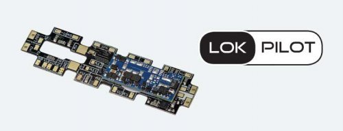 LokPilot 5 Micro DCC Motor Control Decoder -- Fits Kato Wide-Body Diesels, N, LokSound By ESU 59941
