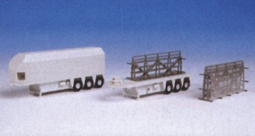 Roll-Off Skip Container w/Load - Kit -- Red, HO, Kibri 15709