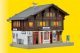 Litziruti Station w/Lights -- Kit - 6-5/16 x 5-1/2 x 5-1/2′ 16 x 14 x 14cm, HO, Kibri 39497