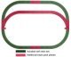 FasTrack(TM) Outer Passing Loop Track Pack - 3-Rail -- 1 Each R & L Manual Turnout w/1/4 O-36 Curves, 2 F, O, Lionel 612031