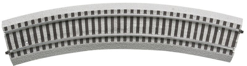 American Flyer(R) FasTrack(R) -- 20′ Radius R20 Curved Track, S, Lionel 649853