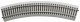 American Flyer(R) FasTrack(R) -- 20′ Radius R20 Curved Track, S, Lionel 649853