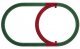 Inner Passing Loop Track Pack - FasTrack - American Flyer(R), S, Lionel 649890