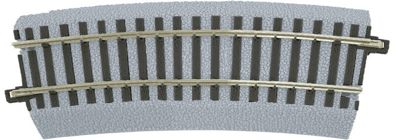 R27 27′ Radius Half Curve - FasTrack - American Flyer(R), S, Lionel 649892