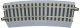 R27 27′ Radius Half Curve - FasTrack - American Flyer(R), S, Lionel 649892