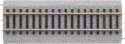 5′ Straight Track - MagneLock -- pkg(4), HO, Lionel 8768054