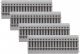5′ Straight Track - MagneLock -- pkg(4), HO, Lionel 8768054