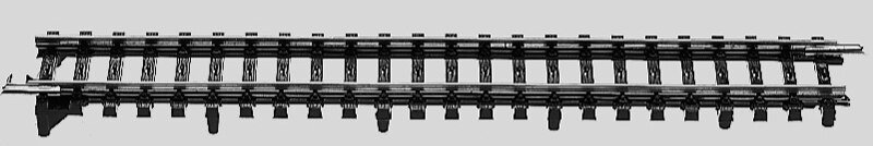 K-Track to M-Track Adapter - 2-Pack -- 7/1/8 Straight, HO, Marklin, Inc 2291