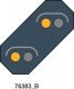 Color Light Distant Signal, HO, Marklin, Inc 76480