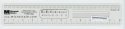 Microscale - Clear (See-Through) HO Scale Ruler, HO, Microscale Industries Inc 31