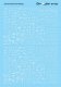 Railroad Decal Set -- Assorted Chalk Boxcar Markings, HO, Microscale Industries Inc 871522