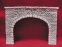 Tunnel Portal - Double Track -- Random Stone 4-3/4 x 7′ 11.5 x 17.5cm, HO, Pre-Size Model Specialities 104