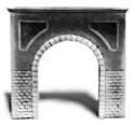 Tunnel Portal - Single Track -- Cut Stone - 4-3/4 x 5′ 11.5 x 12.5cm, HO, Pre-Size Model Specialities 105