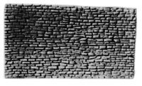 Retaining Wall -- Random Stone 6-1/4 x 3-1/2′ 15.5 x 8.5cm, HO, Pre-Size Model Specialities 111