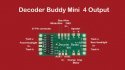 Decoder Buddy Mini - Locomotive Motherboard with 21-Pin Decoder Socket -- With 1.0K-Ohm Resist, All Scales, Nix Trains NTZ2