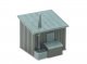Platelayer`s Hut - Trackside Shanty -- Kit - 1-1/2` 4cm, HO, Peco LK4