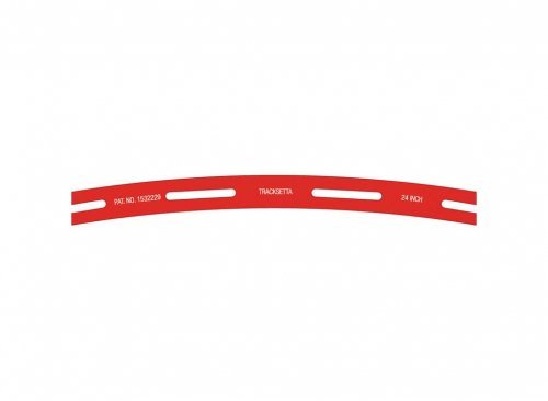 Tracksetta Track Laying Template -- 30′ 76.2cm Radius Curve, HO, Peco OOT30