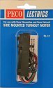 PL-11 Side-Mounting Turnout Motor -- Recommended: 16 Volts AC at 2 Amps, HO, Peco PL11