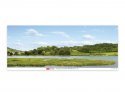 Backscene Photographic Background 95 x 13′ 240 x 33.3cm -- River Valley, All Scales, Peco SKP01