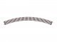Code 80 Double-Curve Track -- 10-3/8′ Radius, 45 Degrees, N, Peco ST15