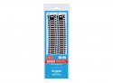 Code 100 Nickel Silver Special 11-1/2 Degree Curve - Setrack -- 33-27/32′ 85.96cm Radius pkg(2), HO, Peco ST2038