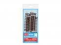 Code 80 1/2 Standard Curve - Setrack -- Radius 1 - 228mm, 11.25 Degree pkg(4), N, Peco ST3004