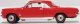 1963-1970 Chevrolet Corvair Coupe - Assembled -- Riverside Red, HO, Oxford Diecast 87CH63002