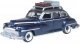 1946-1948 Desoto Suburban Sedan - Assembled -- Butterfly Blue, Crystal Gray, HO, Oxford Diecast 87DS46004
