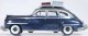 1946-1948 Desoto Suburban Sedan - Assembled -- Butterfly Blue, Crystal Gray, HO, Oxford Diecast 87DS46004