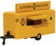 Concession Trailer - Assembled -- Automobile Association (yellow), N, Oxford Diecast NTRAIL010