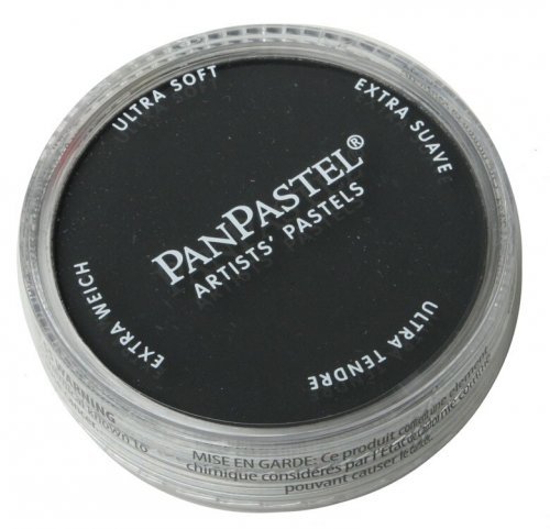 Panpastel Color Powder -- Neutral Gray Extra Dark 1, All Scales, Pan Pastel 28201