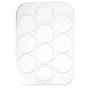 10 Color Palette Tray & Lid - Sofft(R) -- Holds 10 Colors, All Scales, Pan Pastel 35010