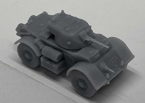 T17E1 Staghound Armored Vehicle -- Unpainted 3-D Print, N, Phoenix Precision Models 30075