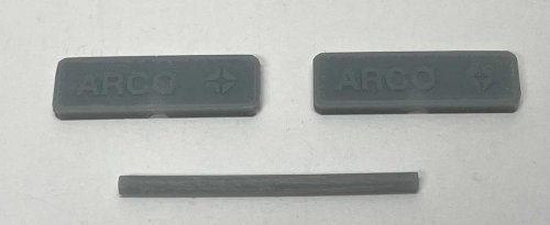 ARCO Gas Sign - 3D Printed Kit -- Unpainted pkg(2), N, Phoenix Precision Models 30648