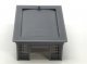 Single Door Garage with Floor and Glass -- Kit - Open Door, N, Phoenix Precision Models 30806