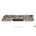 EMD SD70ACU - Standard DC -- Canadian Pacific 6644 (Military Heritage, D Day, green camouflage), N, Kato USA Inc 1768540