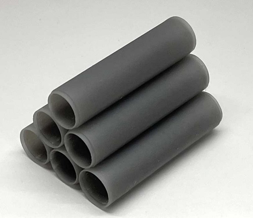 Concrete Pipe Stack - 3-D Printed Parts -- 2 x 10 Scale Feet pkg(2), HO, Phoenix Precision Models 31606
