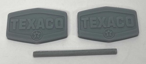 Texaco Gas Station Signs - 3-D Printed Kit -- Unpainted, HO, Phoenix Precision Models 31651