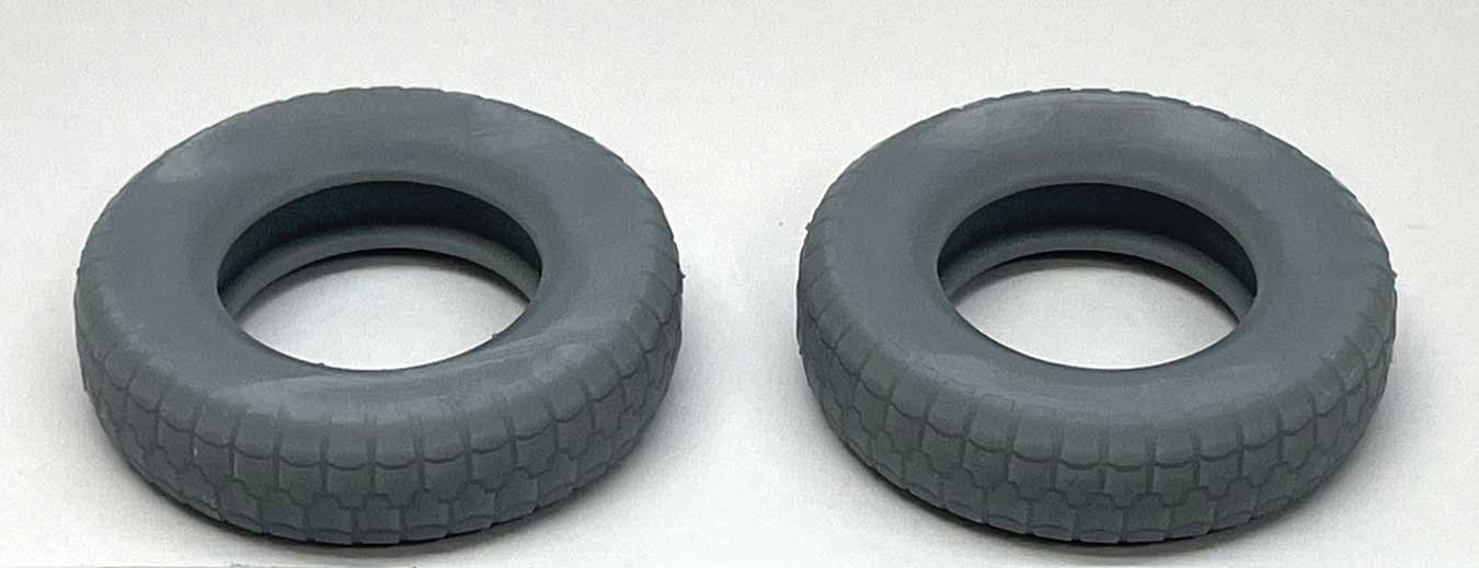 Single Tire - 3-D Printed Kit -- pkg(4), O, Phoenix Precision Models 33541