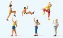 Recreation & Sports -- Freeclimbers pkg(6), HO, Preiser Kg 10606
