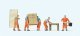 Working People -- Furniture Movers pkg(5), HO, Preiser Kg 10714
