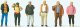 Passers-by/Pedestrians -- pkg(6), HO, Preiser Kg 10724