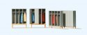 Wardrobe Interior Set - Kit pkg(4), HO, Preiser Kg 17188