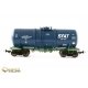 Tank car - wagon - for viscous petroleum products with UNI-TEMP system of a warming up of cargoes - HO - Onega 15-1443-1001