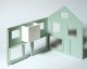Room Interior Walls -- White pkg(3), HO, Preiser Kg 19652
