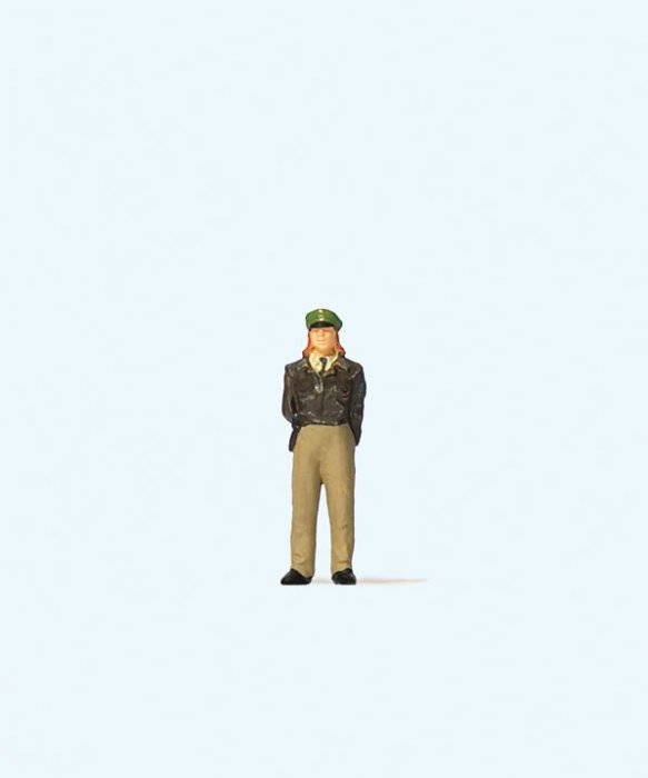 Female German Police Officer, HO, Preiser Kg 28199