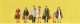 Pedestrians -- Walking Travellers 1, N, Preiser Kg 79188