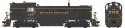 Alco RS3 Hammerhead High Hood - Standard DC -- Western Maryland 192 (black, yellow, Spe, HO, Bowser Manufacturing Co. 25457
