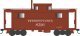 PRR Class N5 Steel Cabin Car (Caboose) - Ready to Run -- Pennsylvania Railroad 477585 (, HO, Bowser Manufacturing Co. 43375